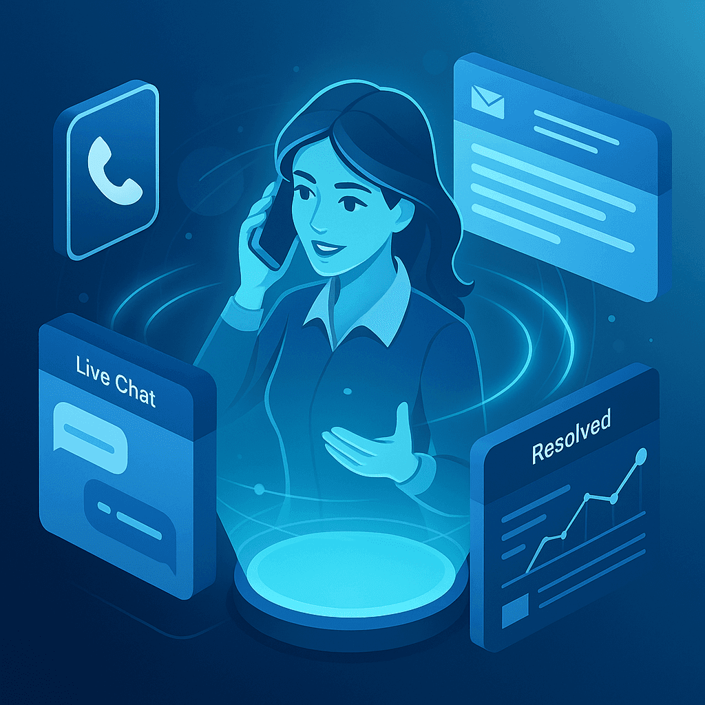 Featured image for No Tickets Left Behind: How AI Customer‑Service Teammates Resolve Support Requests End‑to‑End