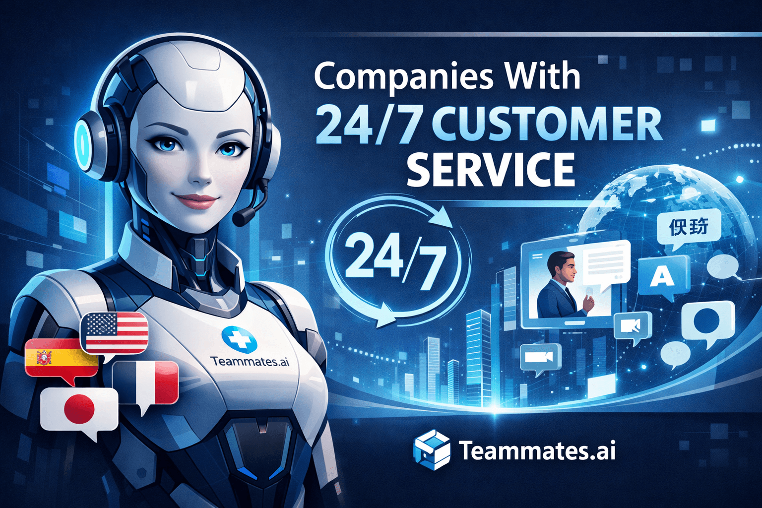 companies with 24/7 customer service