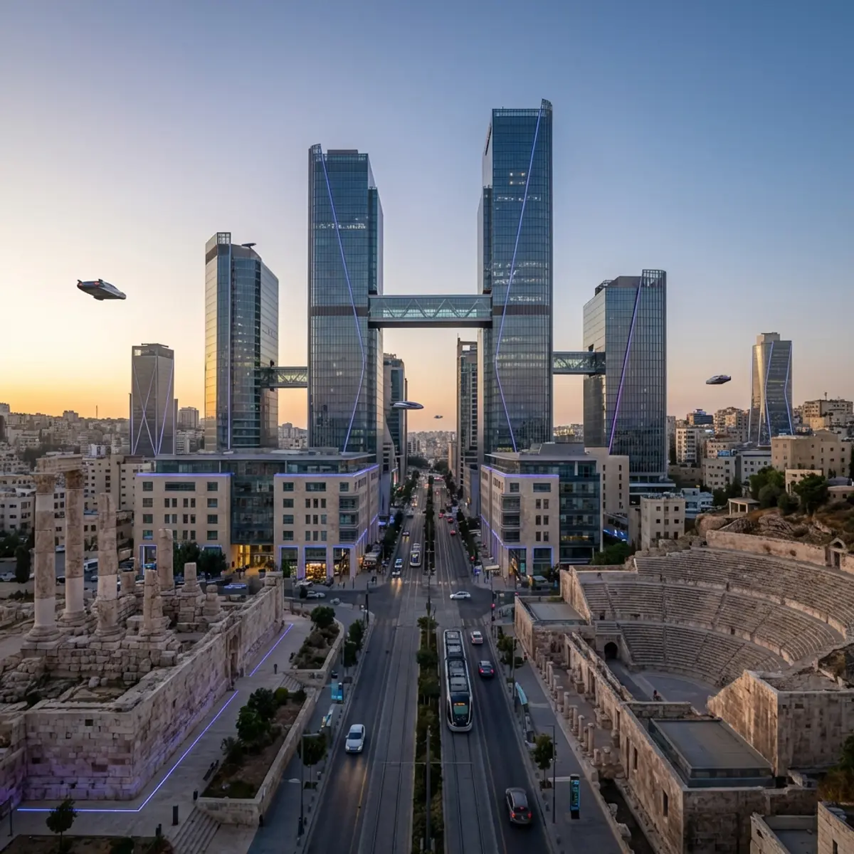 Amman Skyline